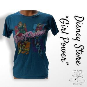 Disney Store Girl Power Tee - XS (Extra Small) - 2012